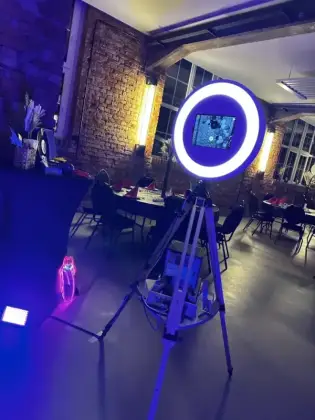 Fotobox Klassiker mit LED-Ringlicht